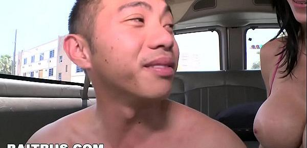  BAIT BUS - Asian Straight Bait Niko Reeves Tricked Into Fucking Cole Harvey